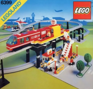 Monorail Flygplatstransfer - 5 224 eur - Samlarobjekt lego