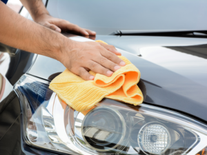 Vysušení vozu - Jak umýt vůz