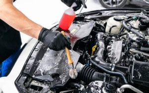Kontrollera kablarnas skick - Hur man tvättar bilens motor