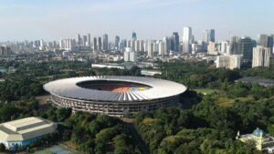 Stadion Gelora Bung Karno, Indonésie - největší fotbalové stadiony na světě