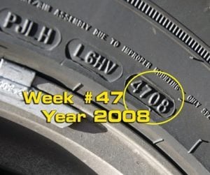Nájdite sériové číslo vašej pneumatiky