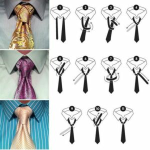 Jednoduchost a současnost: Four-in-Hand - Jak uvázat kravatu