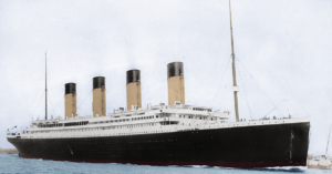 Titanic byl luxusní lodí