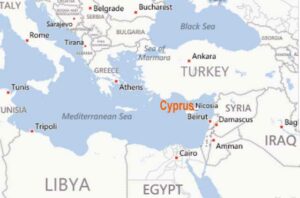 Kde se nachází Kypr