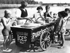 První továrna na zmrzlinu - Kde vznikla zmrzlina