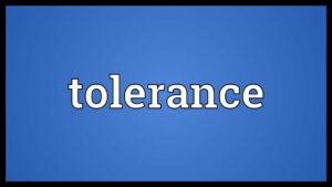 Původ slova tolerance