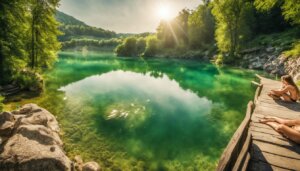 Přírodní lázně a jezera Kde se koupat s dětmi na Slovensku