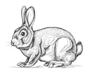 Přidání detailů na tělo - Jak nakreslit králíka