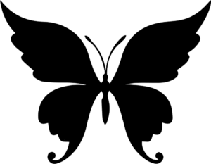 Krása a elegancia - Symbol motýľa