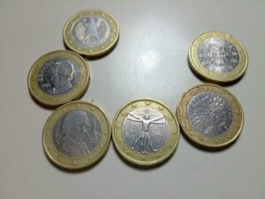 Najdrahšie 1 eurové mince