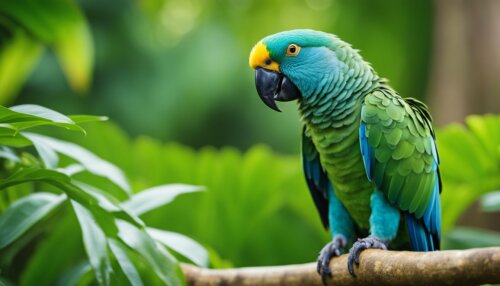 Amazonka modrooká v přírodě