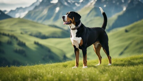 Fyzické charakteristiky Veľký švajčiarsky salašný pes