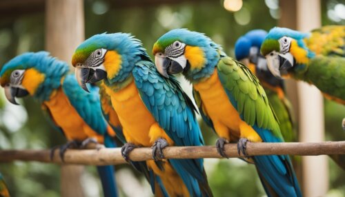 Fyziologické vlastnosti - Druhy papoušků