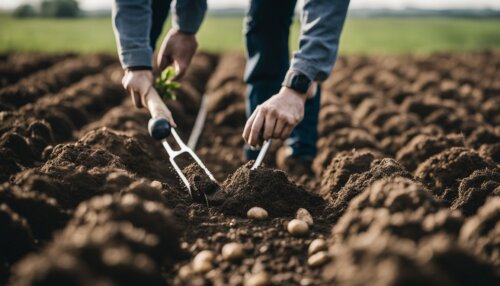 Technika výsadby Výsadba brambor  