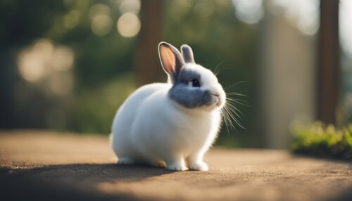 Zakrslý králik ako domáce zviera