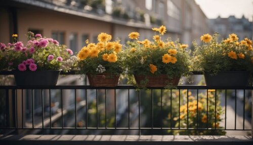 Nápady na aranžmá a dizajn balkóna - Celoročné kvety na balkón