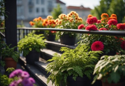 Ochrana rastlín a starostlivosť - Kvety na balkóne