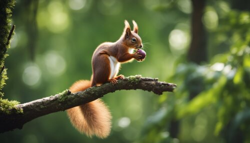 Reprodukcia a vývoj - Zaujímavosti o veveričke