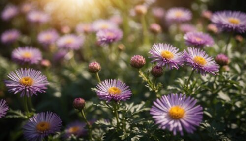 Sezónne Starostlivosti - Astry kvety