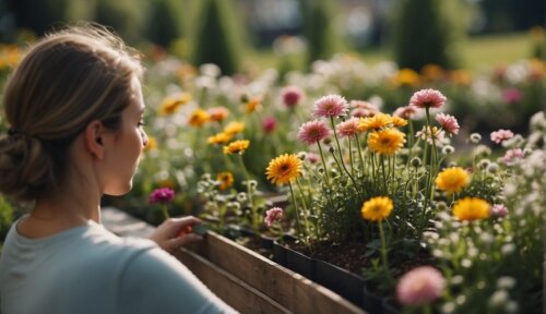Výber a plánovanie záhradných kvetov