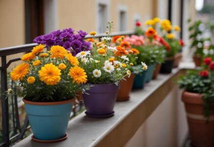 Výber kvetov pre balkón