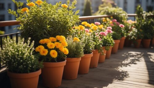 Výber rastlín pre slnečný balkón