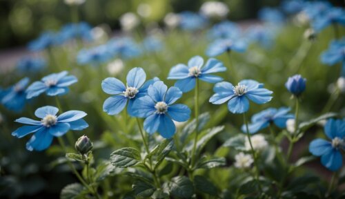 Význam modrej farby v kvetoch