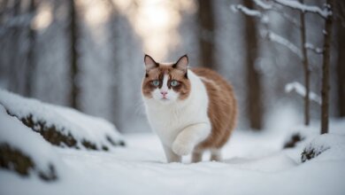 Snowshoe mačka