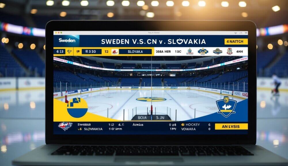 Výsledky a analýza zápasu - Švédsko Slovensko MS v hokeji 2025 online naživo